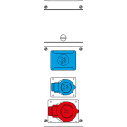 SCAME PARRE - QUADRO DISTR. DA PARETE BLOCK3 632.3000-052