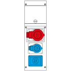SCAME PARRE - QUADRO DISTR. DA PARETE BLOCK3 632.3006-406