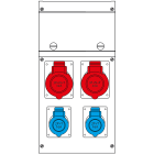 SCAME PARRE - QUADRO DISTR. DA PARETE BLOCK4 632.4006-405
