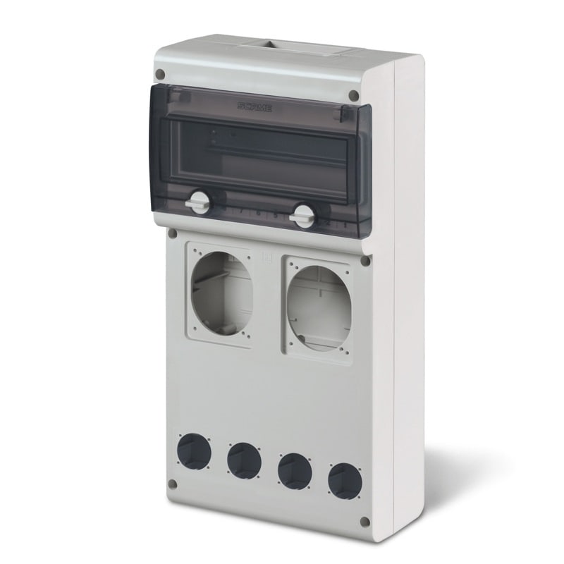 SCAME PARRE - QUADRO VUOTO BLOCK4 FORI X PRESE 6 (2+4)