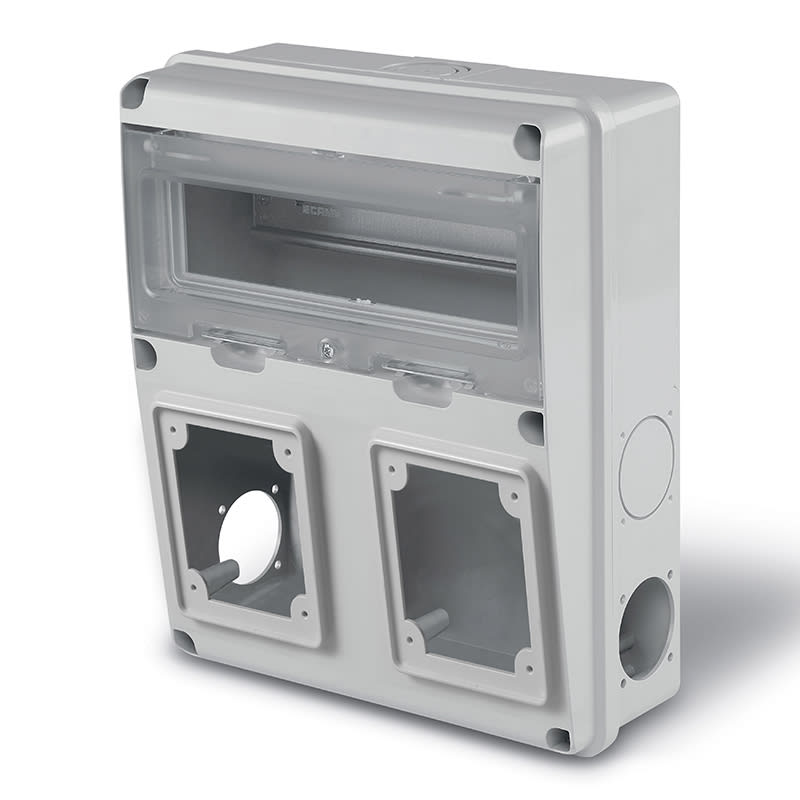 SCAME PARRE - QUADRO ENERBOX 11 DIN 2X63A 633.2022