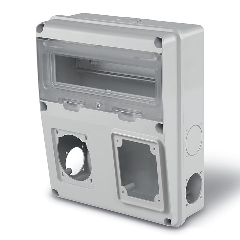 SCAME PARRE - QUADRO ENERBOX 11 DIN 1X16/32A-1X63A
