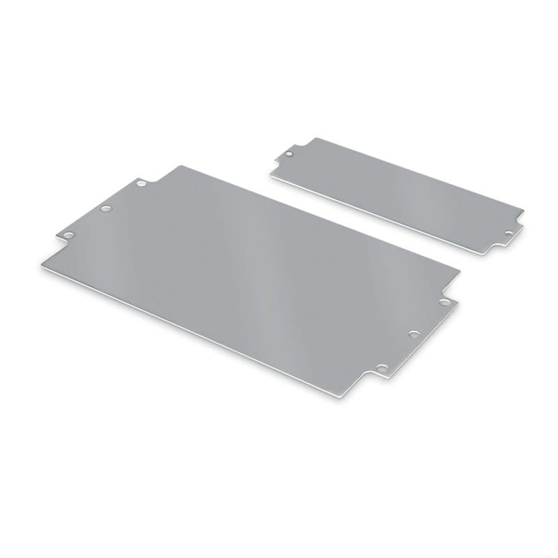 SCAME PARRE - PIASTRA DI FONDO ACCIAIO ZINCATO 200X220