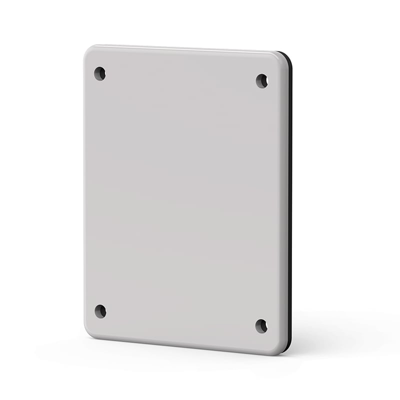 SCAME PARRE - MASCHERINA COPRIFORO 70X87 GRIGIO SCURO 654.0100P