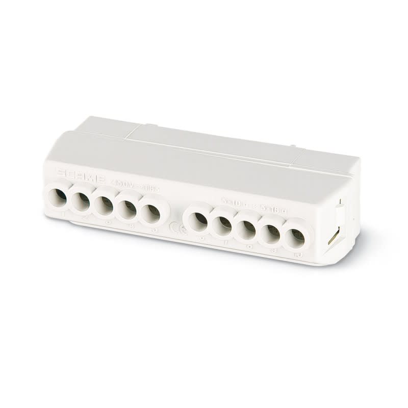 SCAME PARRE - MORSETTIERA CON ATTACCO VERTICALE X DIN 654.0358