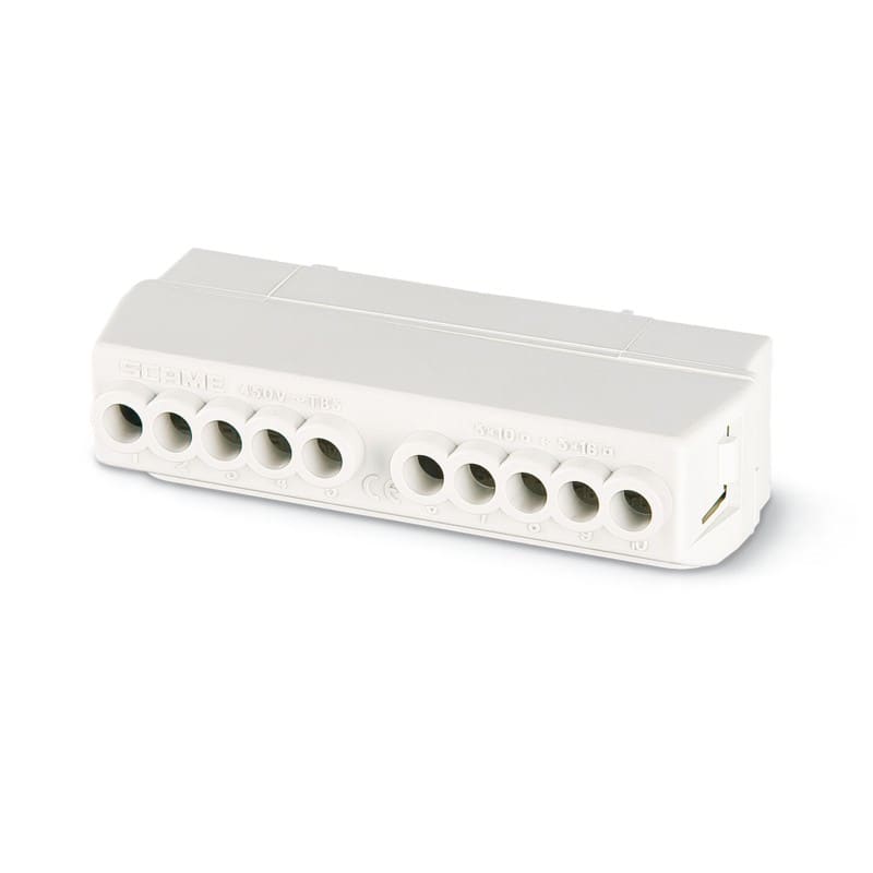 SCAME PARRE - MORSETTIERA CON ATTACCO VERTICALE X DIN