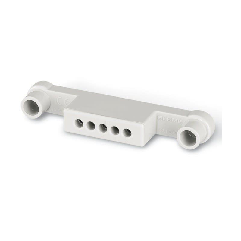 SCAME PARRE - MORSETTIERA DOMINO TERRA/NEUTRO/FASE RST 654.0365