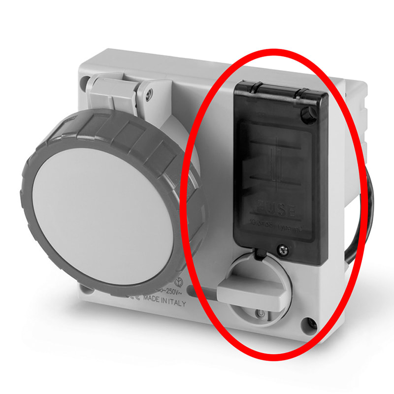 SCAME PARRE - KIT RICAMBIO MANOPOLA OMNIA CON FUSIBILI 654.2111