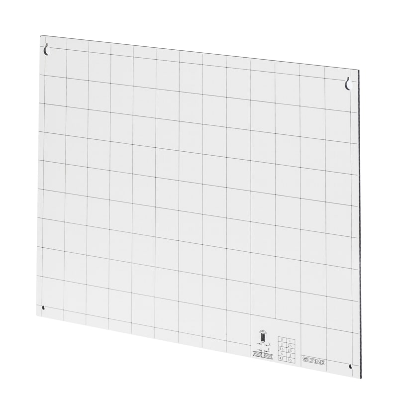 SCAME PARRE - PIASTRA DI FONDO ISOLANTE EASYBOX MIS.2
