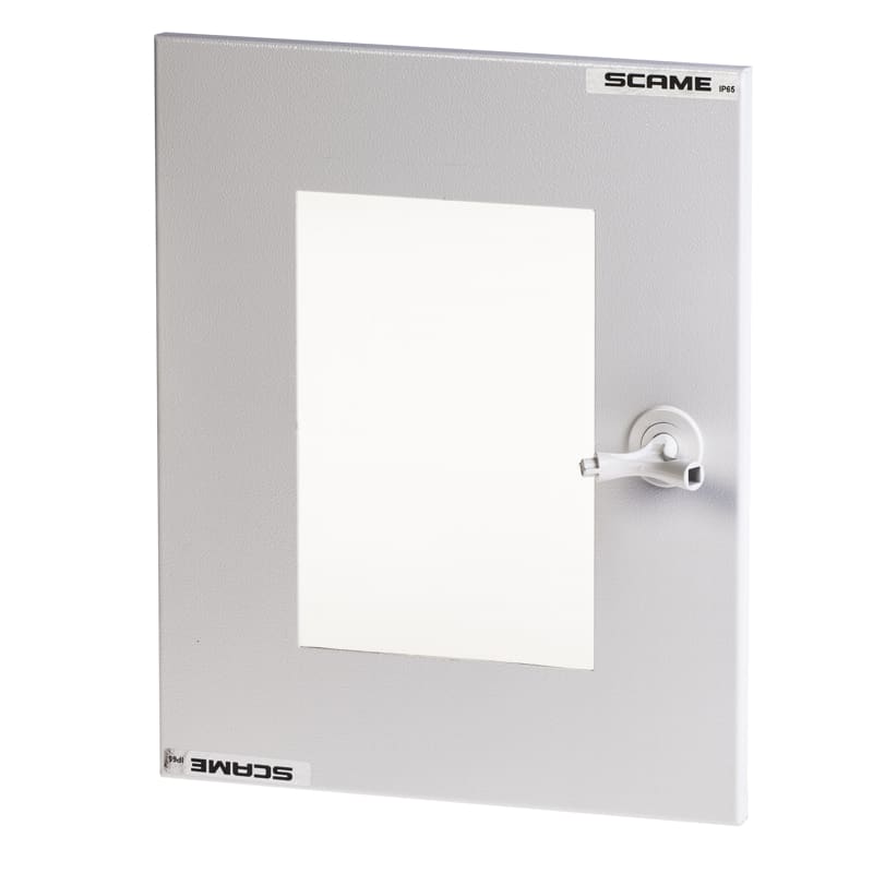 SCAME PARRE - PORTA CON OBLO' TRASP.EASYBOX LAM. MIS.1