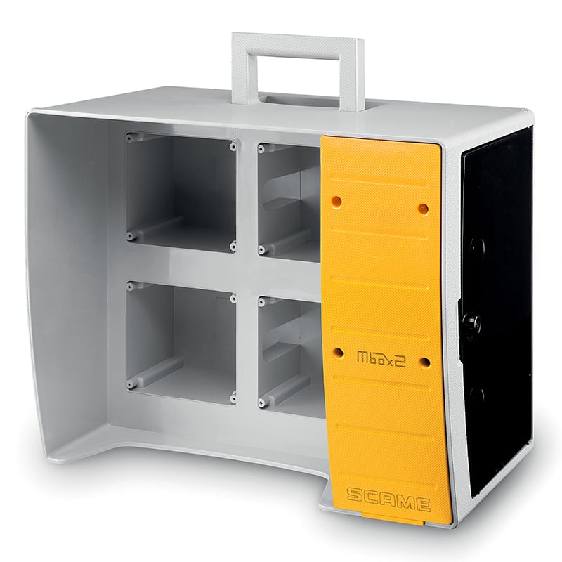 SCAME PARRE - QUADRO MBOX2 VUOTO PER 4 PRESE OMNIA