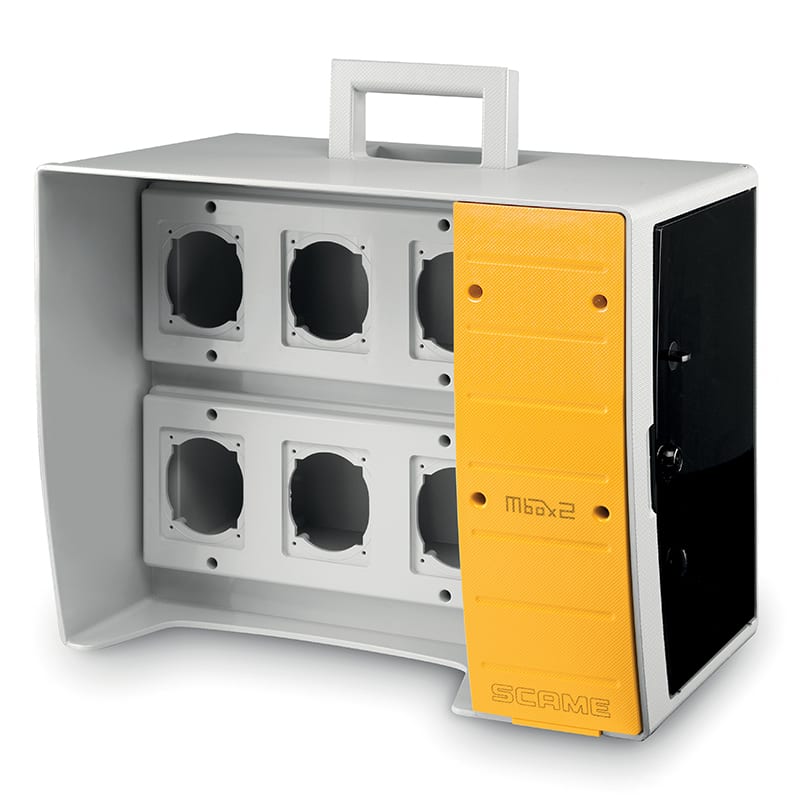 SCAME PARRE - QUADRO MBOX2 VUOTO PER 6 PRESE OPTIMA