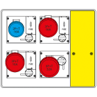 SCAME PARRE - MBOX2 CON MORSETTIERA PRESE C/FUSIBILI