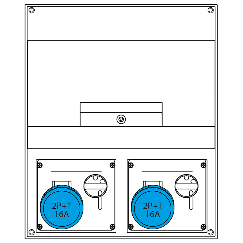 SCAME PARRE - QUADRO DISTRIBUZIONE DOMINO 400 IP66