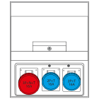SCAME PARRE - QUADRO DISTRIBUZIONE DOMINO 400 IP66