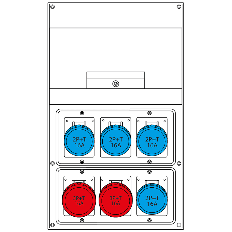 SCAME PARRE - QUADRO DISTRIBUZIONE DOMINO 550 IP66