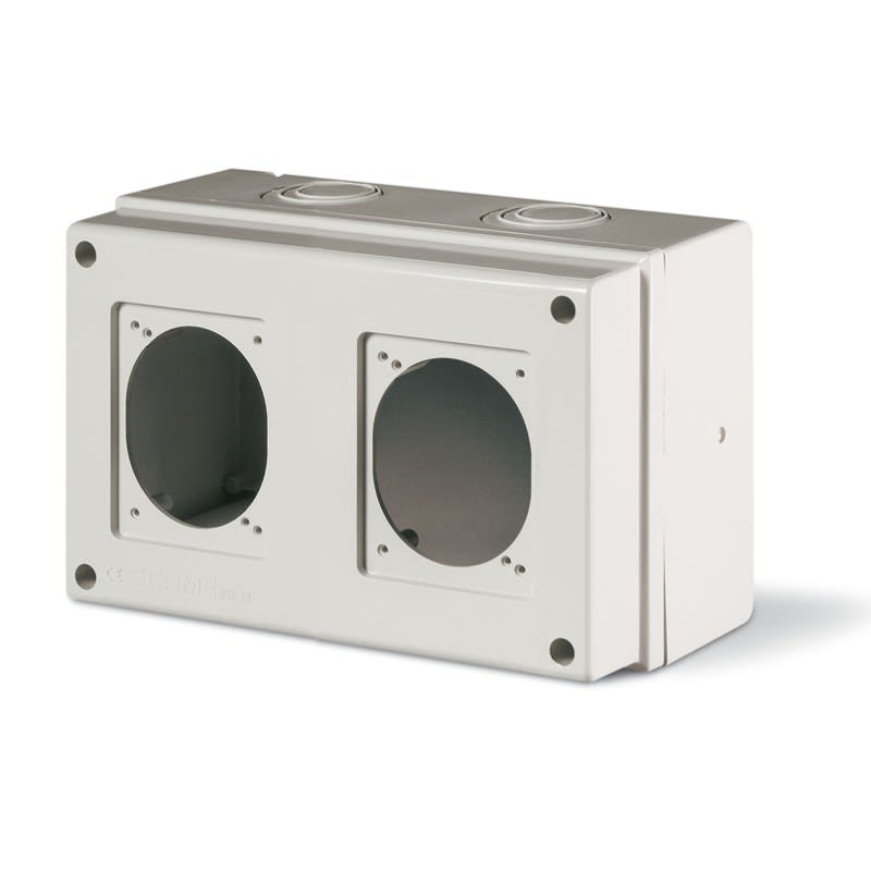 SCAME PARRE - SCATOLA DERIVAZIONE MOD.150X256 2 PRESE 672.1301