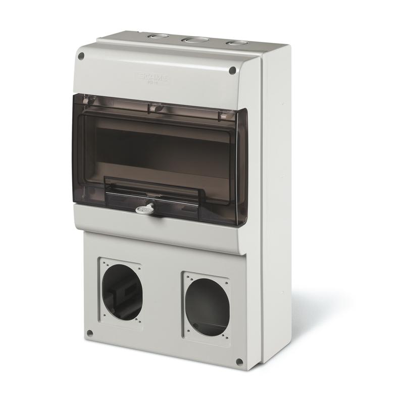 SCAME PARRE - QUADRO DOMINO MOD.400 2 PRESE 16/32A 672.3300