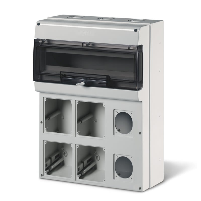 SCAME PARRE - CENTRALINO M550 24DIN PER 6 PRESE (4+2) 672.5622