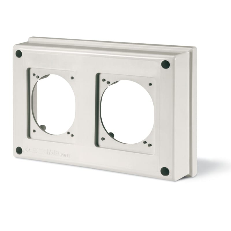 SCAME PARRE - COPERCHIO MODULO 150X256 2 PRESE