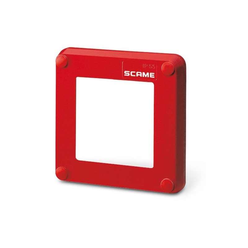 SCAME PARRE - COPERCHIO+VETRO RICAMBIO X CENTRALINO EM