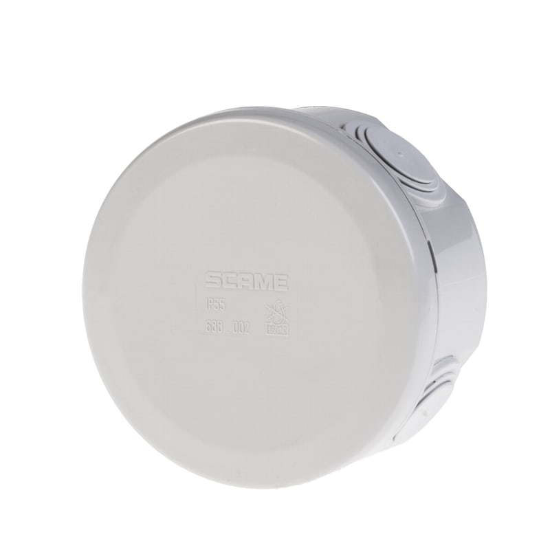 SCAME PARRE - SCATOLA DER. D.80 C/PAS.IP55 CUBIK 960 688.002