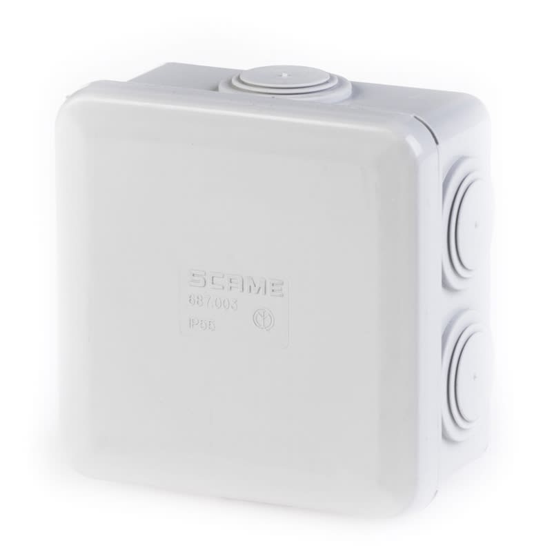 SCAME PARRE - SCATOLA DER.120X 80 C/PAS.IP55 CUBIK 960 688.005
