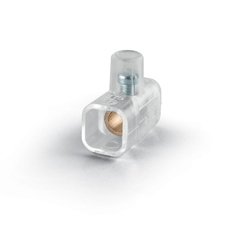SCAME PARRE - MORSETTO ISOLATO 2,5MMQ TRASPARENTE