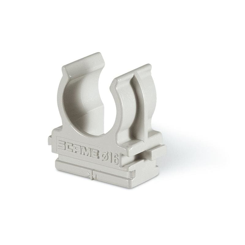 SCAME PARRE - CLIPS TUBE A SCATTO D16MM