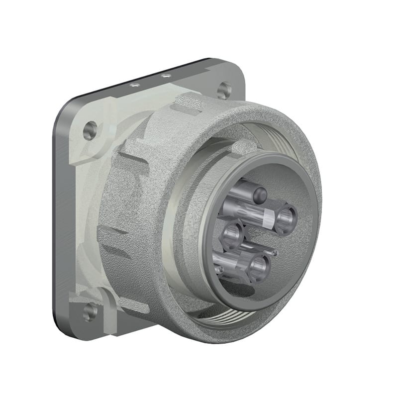 SCAME PARRE - SPINA DA INCASSO 500A 3P+N+T IP67 1000V 899.AS5AR418-16