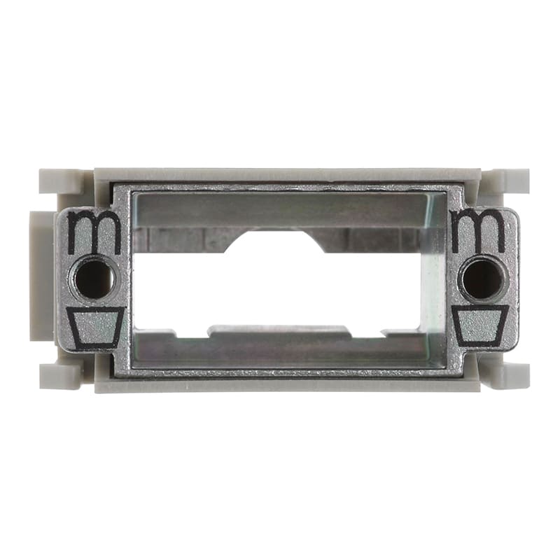 SCAME PARRE - INSERTO MASCHIO MODULO VUOTO SENZA D-SUB 914.0009930