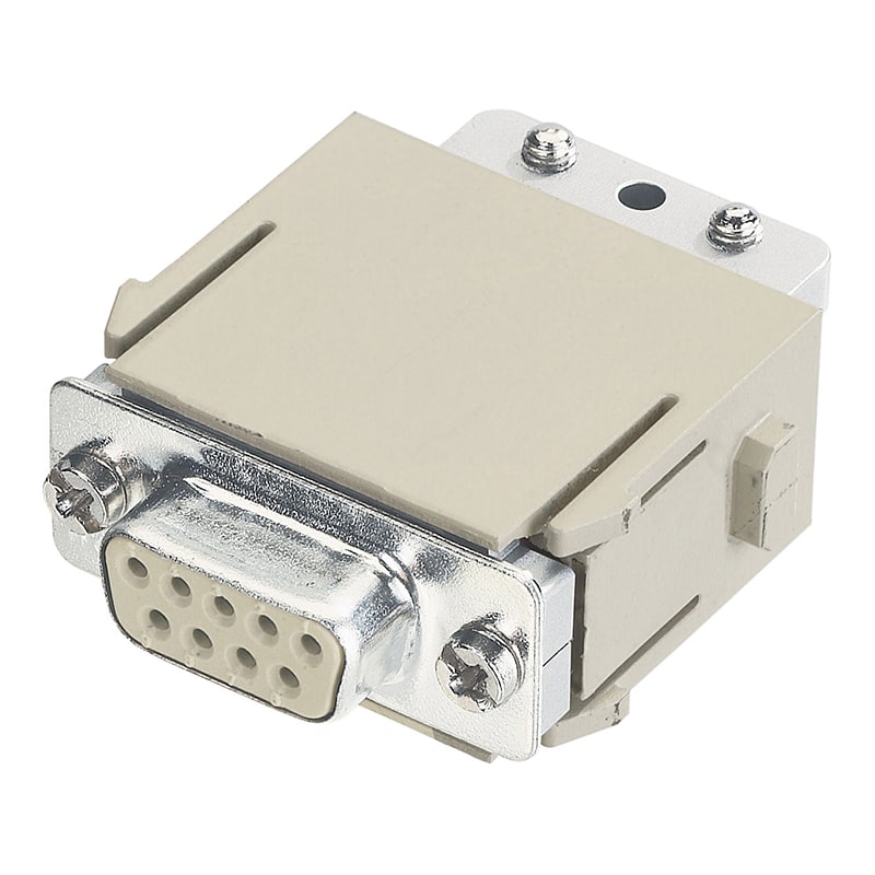 SCAME PARRE - MODULO HAN D SUB FEMMINA 9 POLI 50V