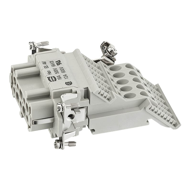 SCAME PARRE - CONNETTORE A MORSET.INSERTO FEMM.10P+T 933.0104729