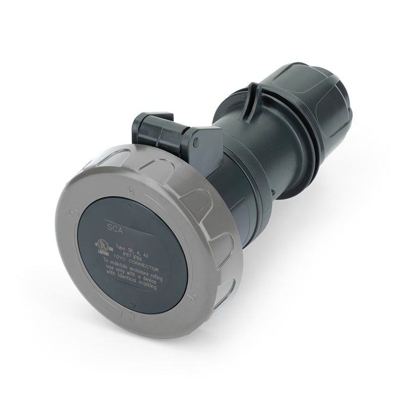 SCAME PARRE - PRESA MOBILE 20A 2P 3W 5H IP67 277V