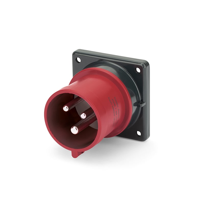 SCAME PARRE - SPINA DA INCASSO 30A 2P 3W 7H IP44 480V