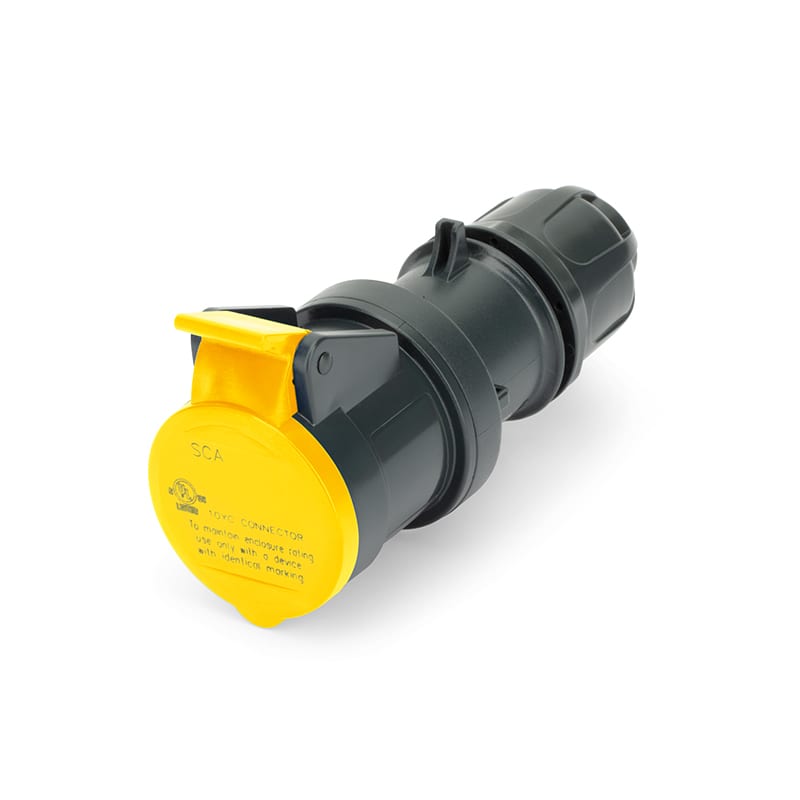 SCAME PARRE - PRESA MOBILE 30A 2P 3W 4H IP44 125V SCA330C4S