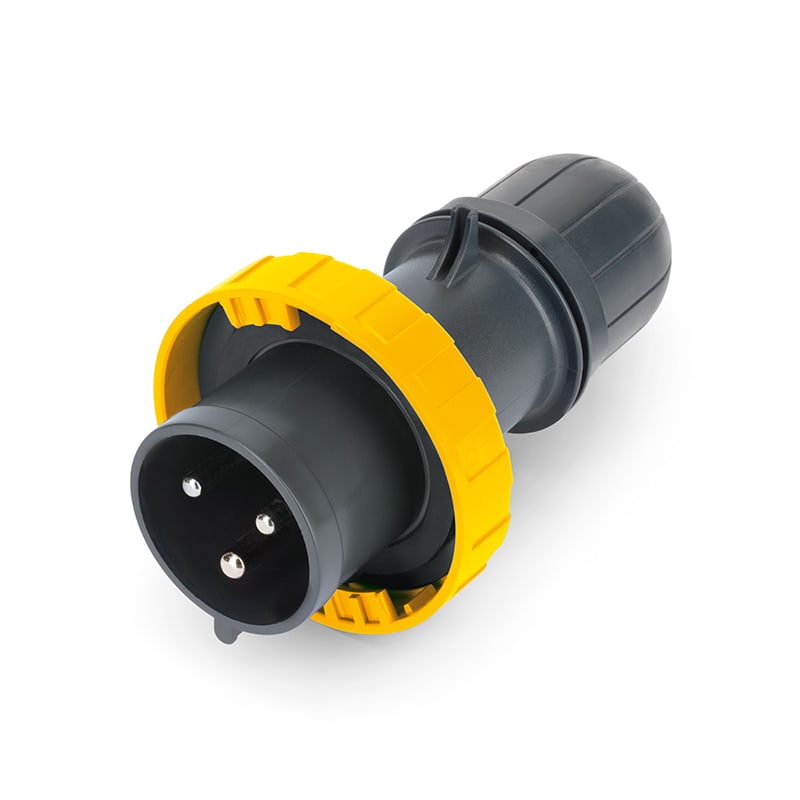 SCAME PARRE - SPINA MOBILE 30A 2P 3W 4H IP67 125V