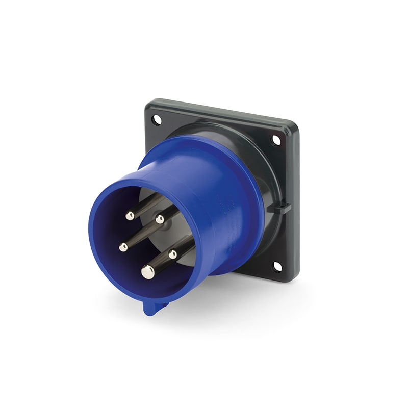 SCAME PARRE - SPINA DA INCASSO 30A 4P 5W 9H IP44