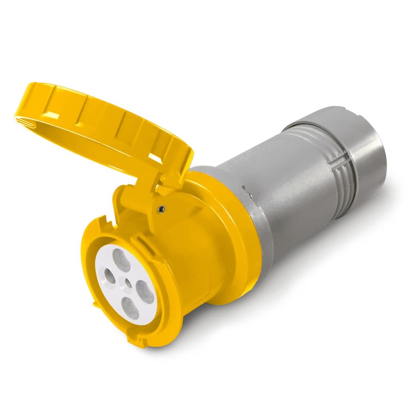 SCAME PARRE - PRESA MOBILE 100A 2P 3W 4H IP67 125V SCM3100C4W