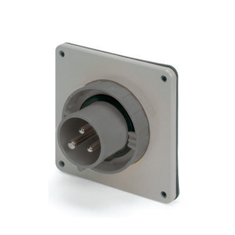 SCAME PARRE - SPINA DA INCASSO 20A 2P 3W 5H IP67 277V