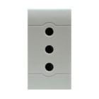 SCAME PARRE - PRESA 2P+T 10A 250V (P11) GRIGIA