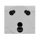 SCAME PARRE - PRESA INDIANA 2P+T 6-16A 250V GRIGIA