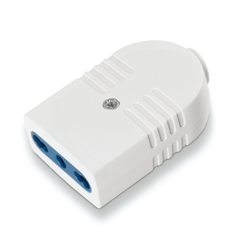 SCAME PARRE - PRESA SERIE AZZURRA 2P+T 16A BIANCA