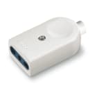 SCAME PARRE - PRESA BLUELINE 2P+T 10/16A  BIANCA