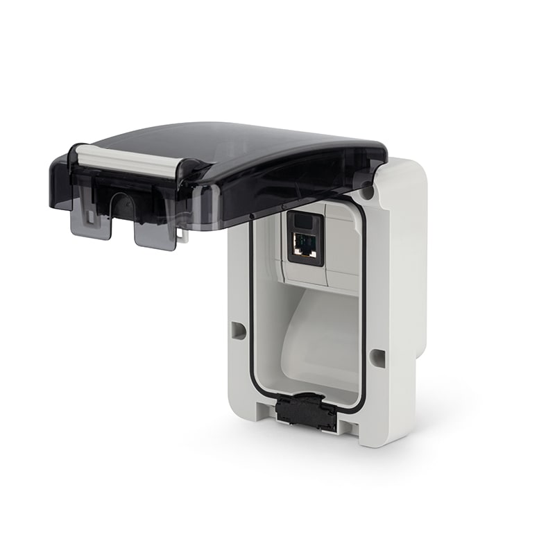 SCAME PARRE - PR.EDP CAT6 RJ45 PLUG 8/8 N/SCH. INCASSO