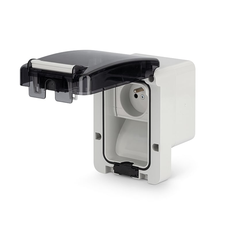 SCAME PARRE - PRESA 2P+T 16A FRANCESE PARETE