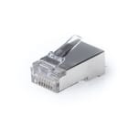 SCAME PARRE - SPINA PLUG 8/8 SCHERMATA + INSERTO CAT5E