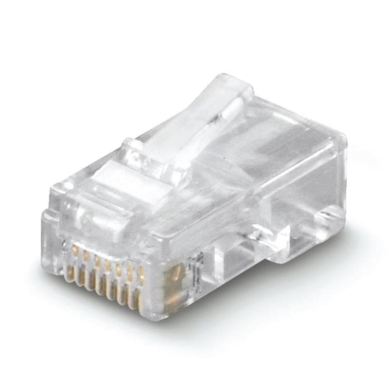 SCAME PARRE - SPINA PLUG RJ45 CAT.6 UTP PASSANTE