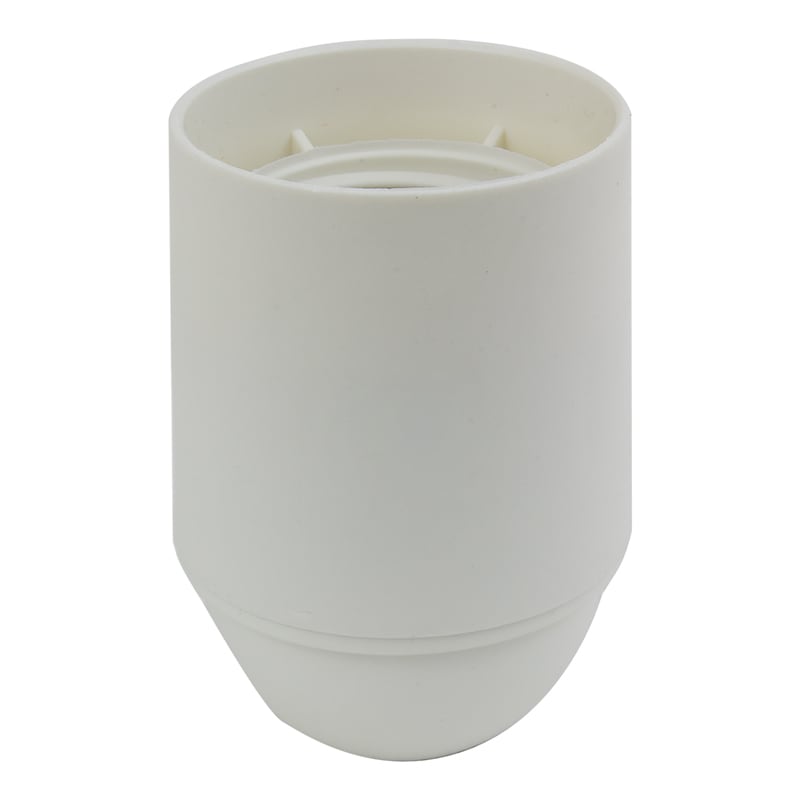 SCAME PARRE - PORTALAMPADA E27 F/S CL  BIANCO