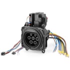 SCAME PARRE - PRESA TIPO 2S C/SHUTTER 32A 3P DA INC.